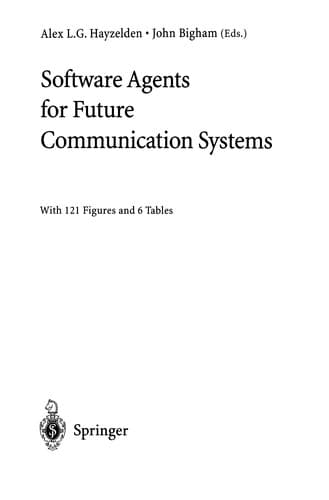 Tapa de Software Agents for Future Communication Systems