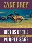Tapa de Riders of the Purple Sage