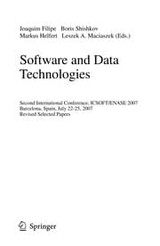 Tapa de Software and data technologies