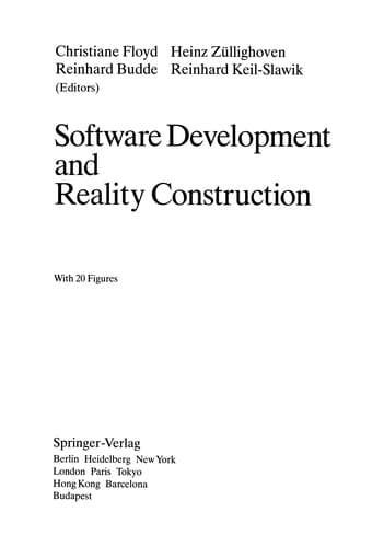 Tapa de Software Development and Reality Construction