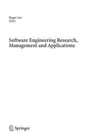 Tapa de Software Engineering Research, Management and Applications