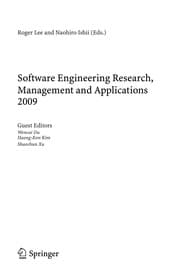 Tapa de Software Engineering Research, Management and Applications 2009