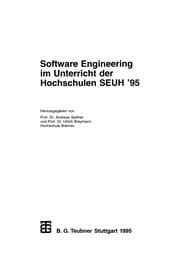 Tapa de Software Engineering im Unterricht der Hochschulen SEUH '95