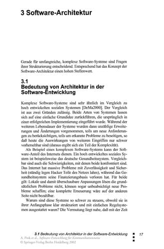 Tapa de Software- Entwicklung