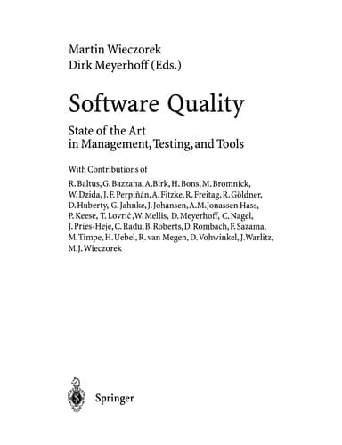 Tapa de Software Quality