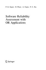 Tapa de Software reliability assessment with OR applications