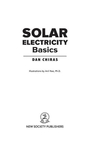 Tapa de Solar electricity basics