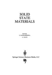Tapa de Solid State Materials