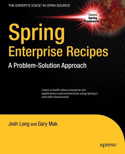 Tapa de Spring Enterprise Recipes
