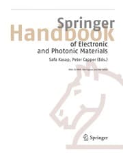 Tapa de Springer handbook of electronic and photonic materials