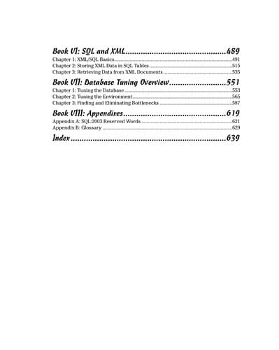 Tapa de SQL all-in-one desk reference for dummies