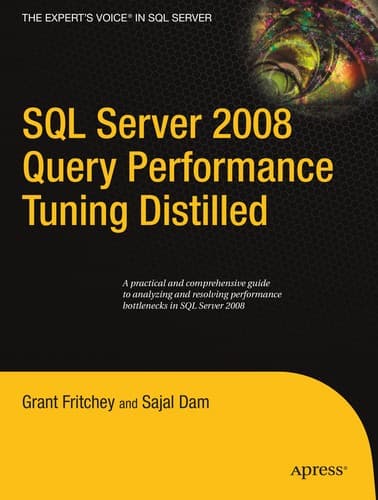 Tapa de SQL Server 2008 query performance tuning distilled