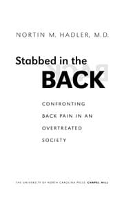 Tapa de Stabbed in the back