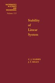 Tapa de Stability of linear systems