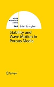 Tapa de Stability and wave motion in porous media