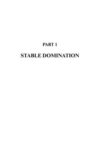 Tapa de Stable domination and independence in algebraically closed valued fields