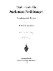 Tapa de Stahlmaste für Starkstrom-Freileitungen
