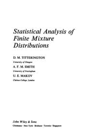 Tapa de Statistical analysis of finite mixture distributions
