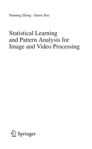 Tapa de Statistical learning and pattern analysis for image and video processing