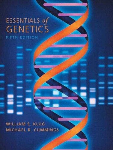 Tapa de Essentials of genetics