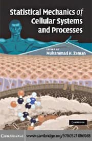 Tapa de Statistical Mechanics of Cellular Systems and Processes