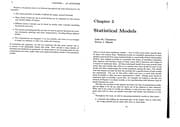 Tapa de Statistical models in S