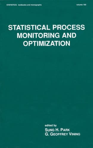 Tapa de Statistical process monitoring and optimization