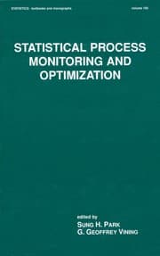 Tapa de Statistical process monitoring and optimization