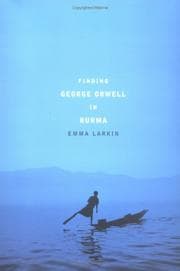 Tapa de Finding George Orwell in Burma