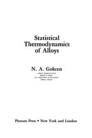 Tapa de Statistical Thermodynamics of Alloys