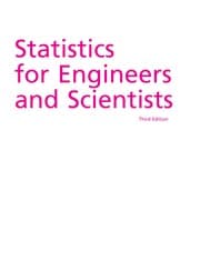 Tapa de Statistics for engineers and scientists