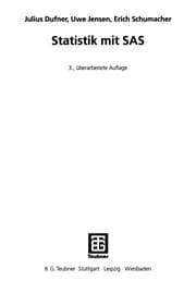 Tapa de Statistik mit SAS