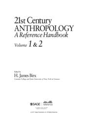 Tapa de 21st century anthropology: a reference handbook