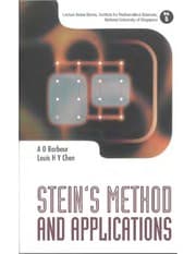 Tapa de Stein's method and applications
