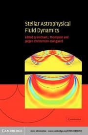 Tapa de Stellar astrophysical fluid dynamics