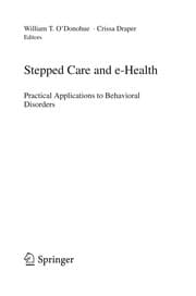Tapa de Stepped care and e-health