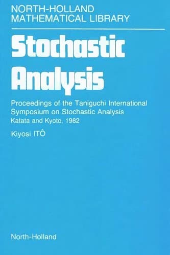 Tapa de Stochastic Analysis