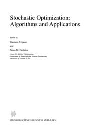 Tapa de Stochastic Optimization: Algorithms and Applications