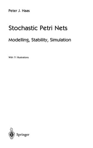 Tapa de Stochastic Petri nets