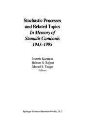 Tapa de Stochastic Processes and Related Topics
