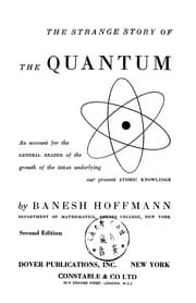 Tapa de The strange story of the quantum