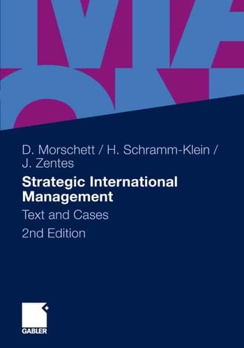 Tapa de Strategic International Management