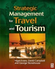 Tapa de Strategic management for travel and tourism
