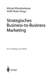 Tapa de Strategisches Business-to-Business Marketing