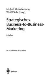Tapa de Strategisches Business-to-Business-Marketing