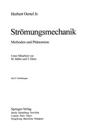 Tapa de Strömungsmechanik