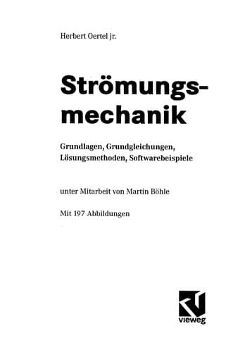 Tapa de Strömungsmechanik