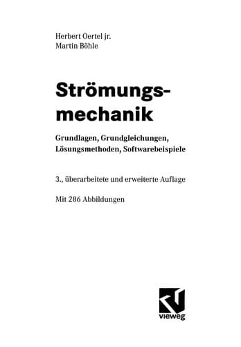Tapa de Strömungsmechanik