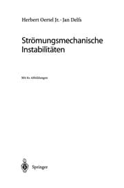 Tapa de Strömungsmechanische Instabilitäten