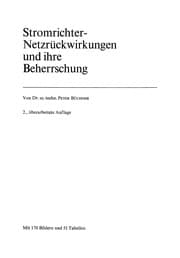 Tapa de Stromrichter-Netzrückwirkungen und ihre Beherrschung